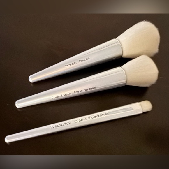 Sephora Mini Silver Brush Trio - Picture 2 of 2